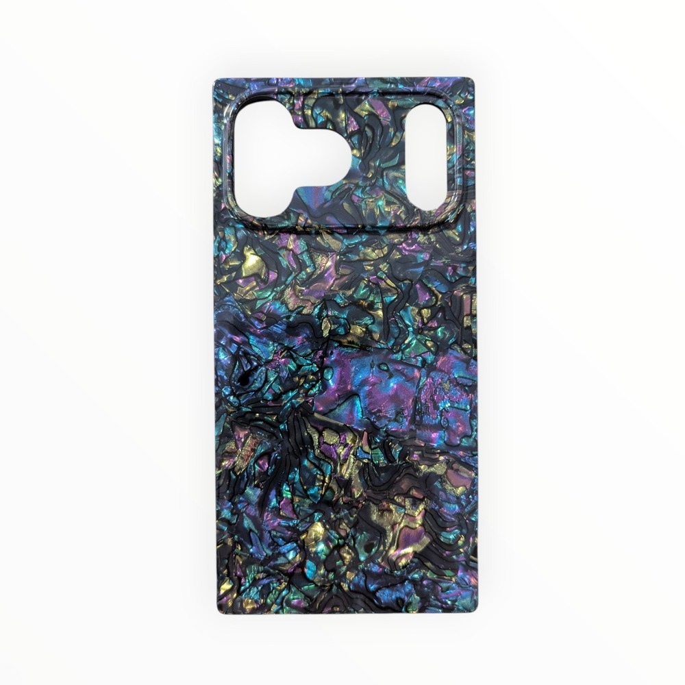Y1-Poly Flaunt Square MagSafe Case For Apple iPhone 17 Pro Max - Abalone ⬇️